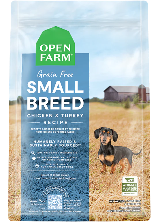 Open Farm Small Breed Grain Free Dry Dog Food 4lb - Paw Naturals