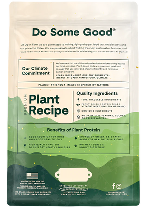 Open Farm Kind Earth Premium Plant Recipe Dry Dog Food - Paw Naturals