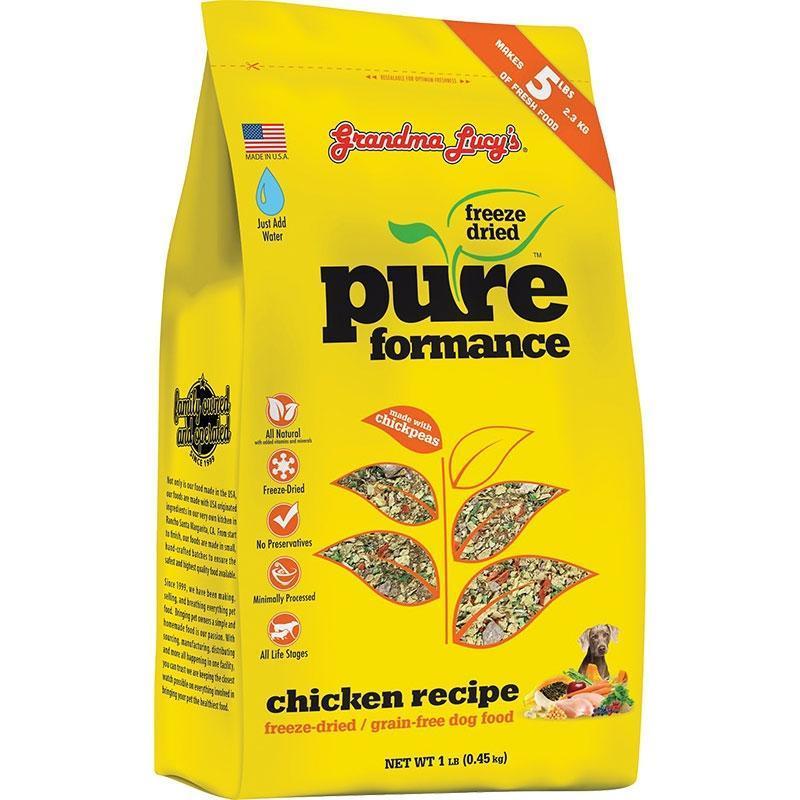 Grandma Lucy's Pureformance Chicken Freeze-Dried Dog Food