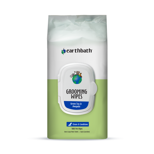 Earthbath Green Tea Grooming Wipes