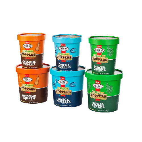 Primal Fresh Toppers for Cat and Dog Food