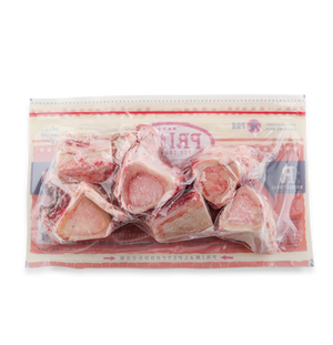 Primal Frozen Beef Marrow Bone 2" 6pk - Paw Naturals