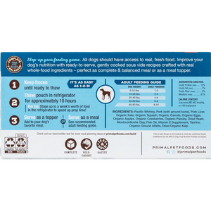 Primal Sous Vide Gently Cooked for Dogs - Paw Naturals