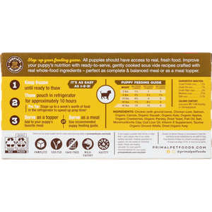 Primal Sous Vide Gently Cooked for Dogs - Paw Naturals