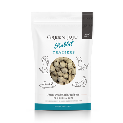 Green Juju Freeze-Dried Single-Ingredient Protein Trainers for Dogs