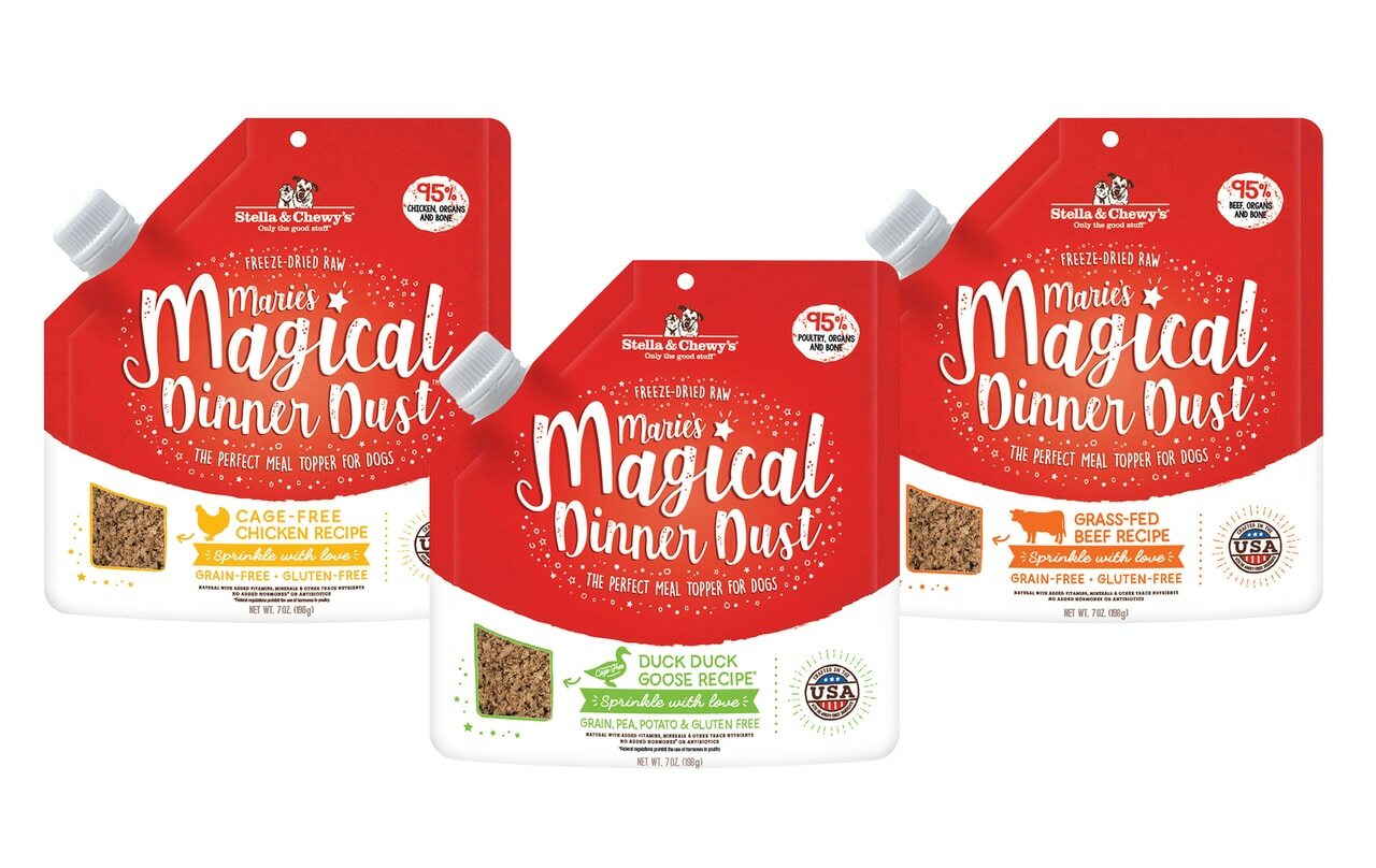 Stella & Chewy's Marie's Magical Dinner Dust Freeze-Dried Raw Cage-Free  Chicken Dog Food Topper