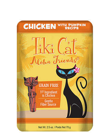Tiki Pet Aloha Friends Wet Cat Food Pouch