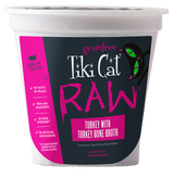 Tiki Pet Raw Frozen Cat Food Raw Turkey 24oz - Paw Naturals