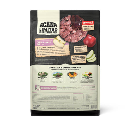 Acana Singles Lamb & Apple Dry Dog Food