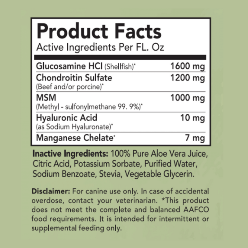 Natural Dog Company Liquid Glucosamine 16oz