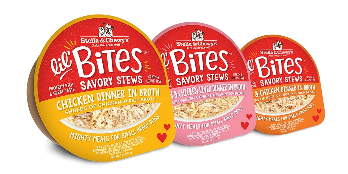 Stella & Chewy's Lil’ Bites Savory Stews Wet Dog Food 2.7oz Peel Top - Paw Naturals