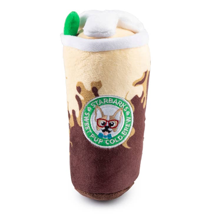 Haute Diggity Dog Starbarks Sweet Pup Cold Brew Plush Dog Toy