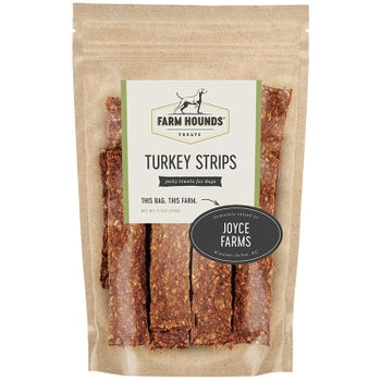 Farm Hounds Turkey Strips 4.5oz Dog Treats