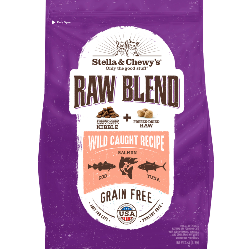 Stella & Chewy's Cat Raw Blend Wild Caught Recipe Dry Cat Food