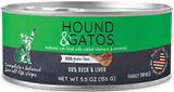 Hound & Gatos Canned Cat Food 5.5oz Duck & Liver - Paw Naturals