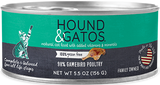 Hound & Gatos Canned Cat Food 5.5oz Gamebird Poultry - Paw Naturals