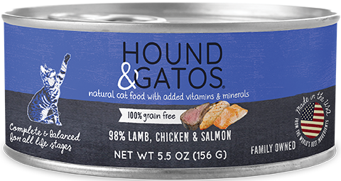 Hound & Gatos Canned Cat Food 5.5oz - Paw Naturals