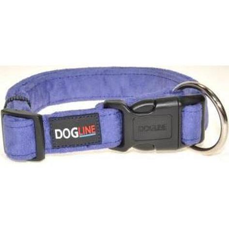 Dogline Comfort Microfiber Flat Collar