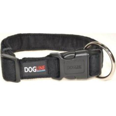 Dogline Comfort Microfiber Flat Collar
