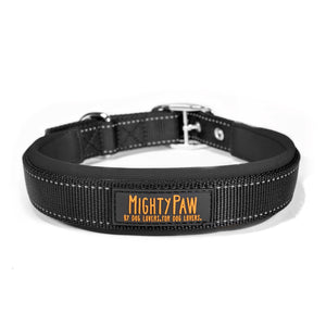 Mighty Paw Sport Collar 2.0 Black / Medium - Paw Naturals