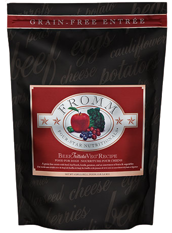 Fromm Four Star Grain-Free Beef Frittata Dry Dog Food
