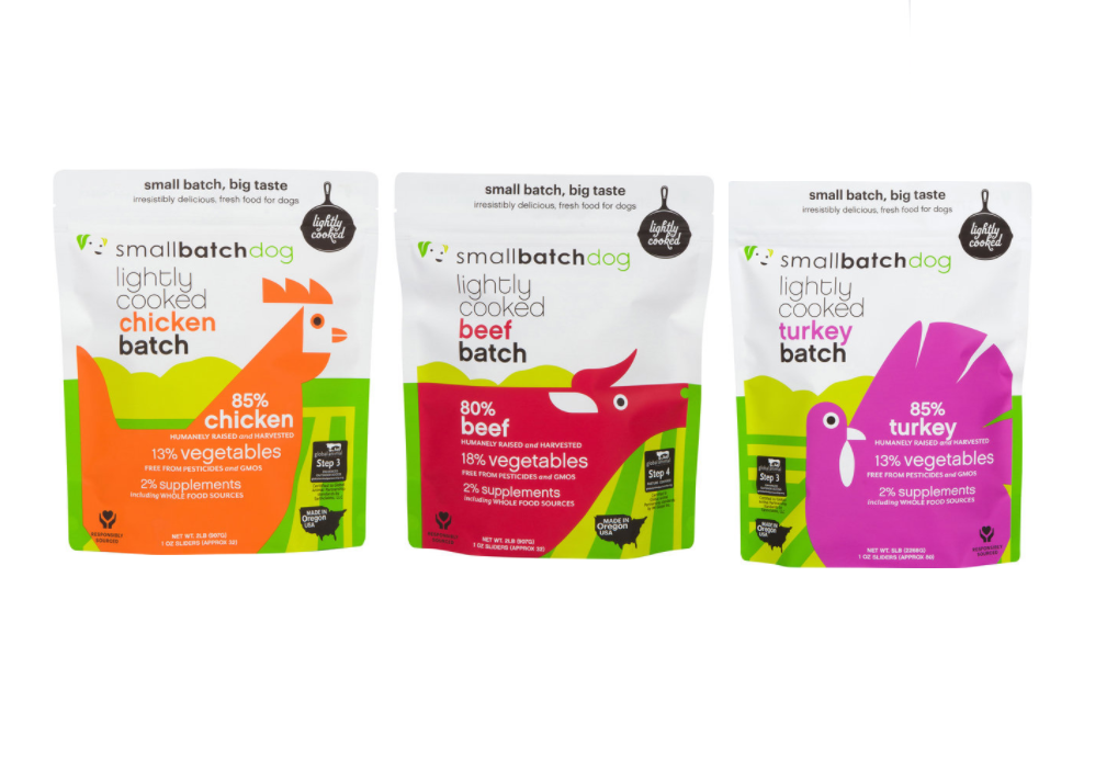 Smallbatch Pets Lightly Cooked Frozen Dog Food