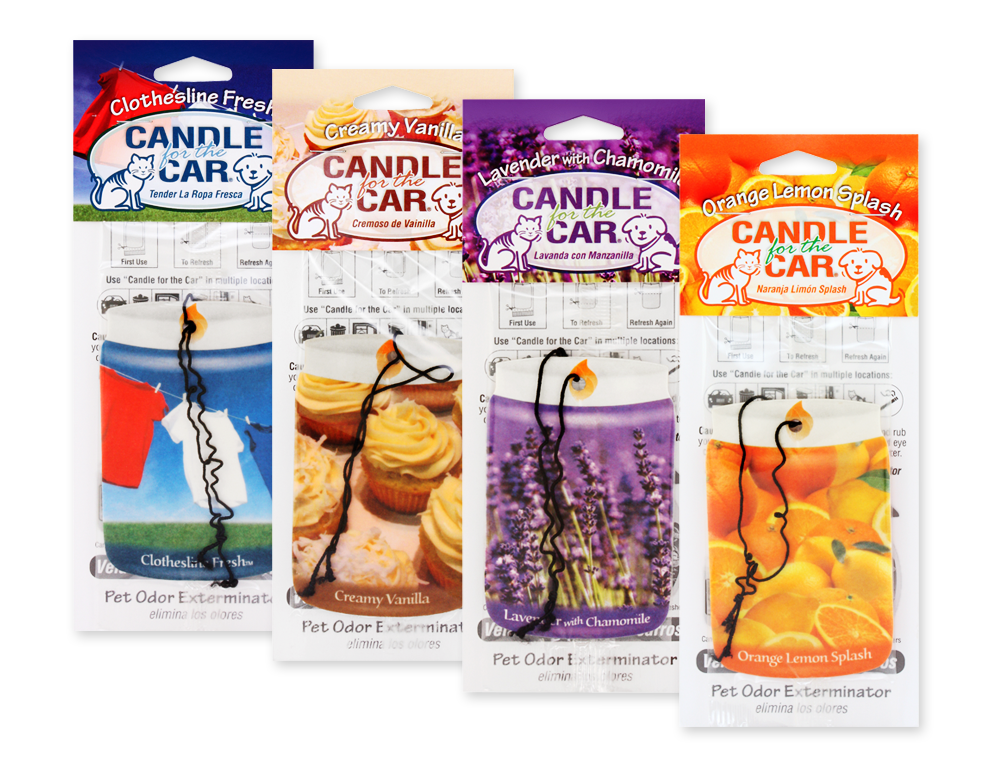 Pet Odor Exterminator Candle for the Car