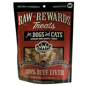 Northwest Naturals Freeze-Dried Treat For Dogs & Cats Beef Liver / 3oz - Paw Naturals