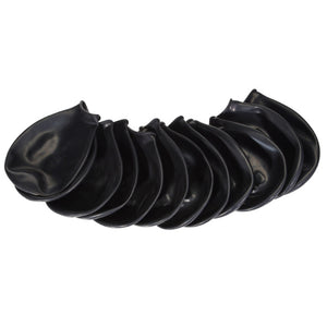 Pawz Black Rubber Dog Boots 12pk XXS - Paw Naturals