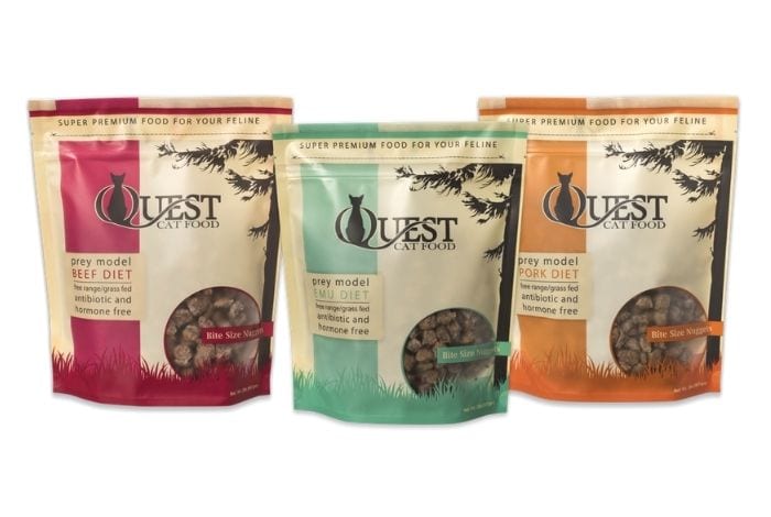Steve's Real Food Raw Frozen Quest Nuggets for Cats