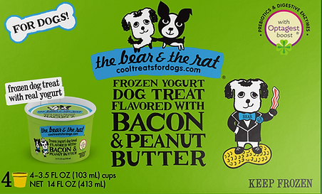 The Bear & The Rat Frozen Yogurt Treat for Dogs & Cats