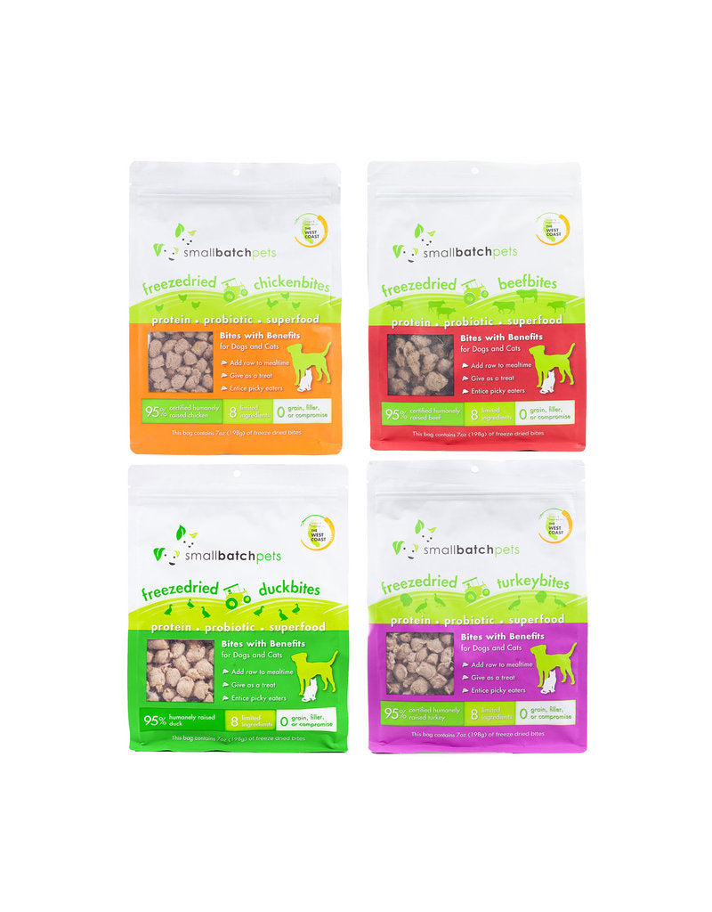 Smallbatch Pets Freeze-Dried Super Booster Bites