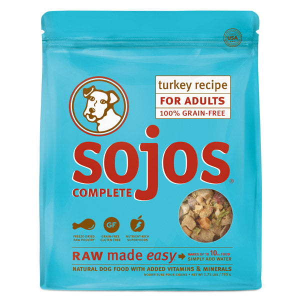 Sojos Complete Turkey Raw Freeze-Dried Dog Food