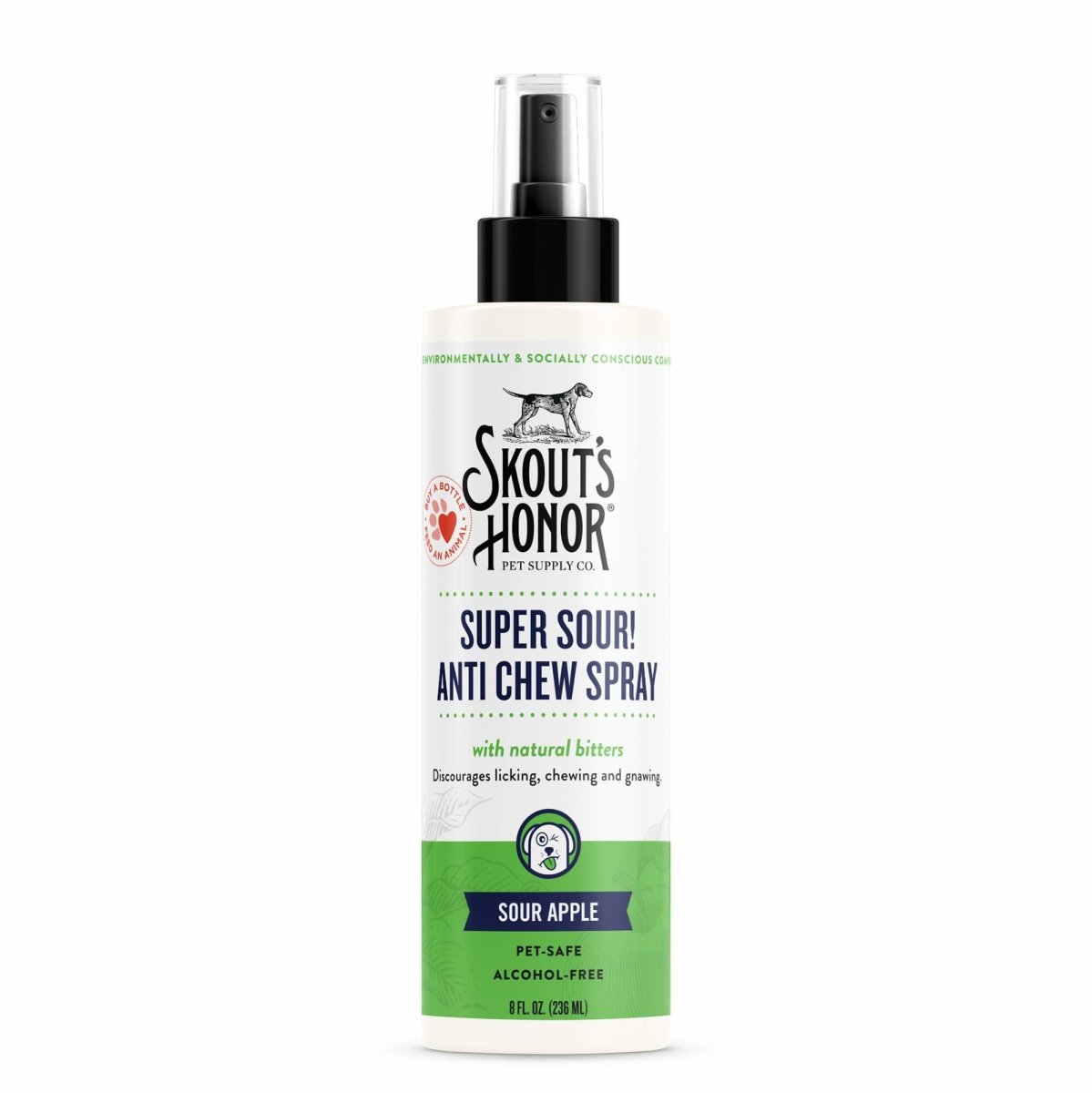 Skout's Honor Super Sour! Anti Chew Spray 8oz - Paw Naturals