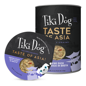 Tiki Pet Taste Of The World Canned Dog Food Asia Duck / 12oz - Paw Naturals