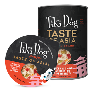 Tiki Pet Taste Of The World Canned Dog Food Asia Chicken / 12oz - Paw Naturals