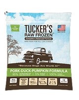 Tucker's Duck & Pumpkin Raw Frozen Dog Food 3lb - Paw Naturals