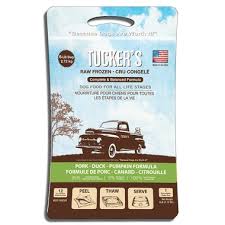 Tucker's Duck & Pumpkin Raw Frozen Dog Food 6lb - Paw Naturals