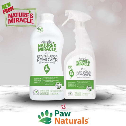 New to Paw Naturals: Simply Nature's Miracle