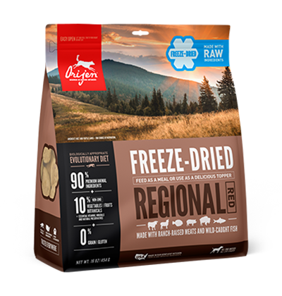 WHY WE LOVE ORIJEN FREEZE-DRIED