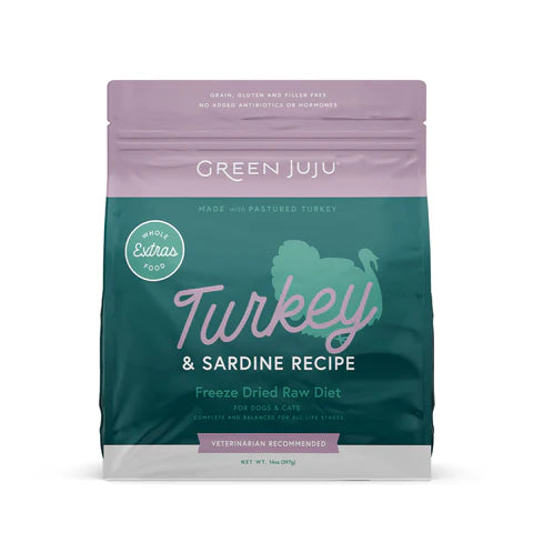 Green Juju Freeze-Dried Extras Raw Diet for Dogs