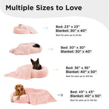 Best Friends by Sheri Donut Shag Bundle Bed and Blanket