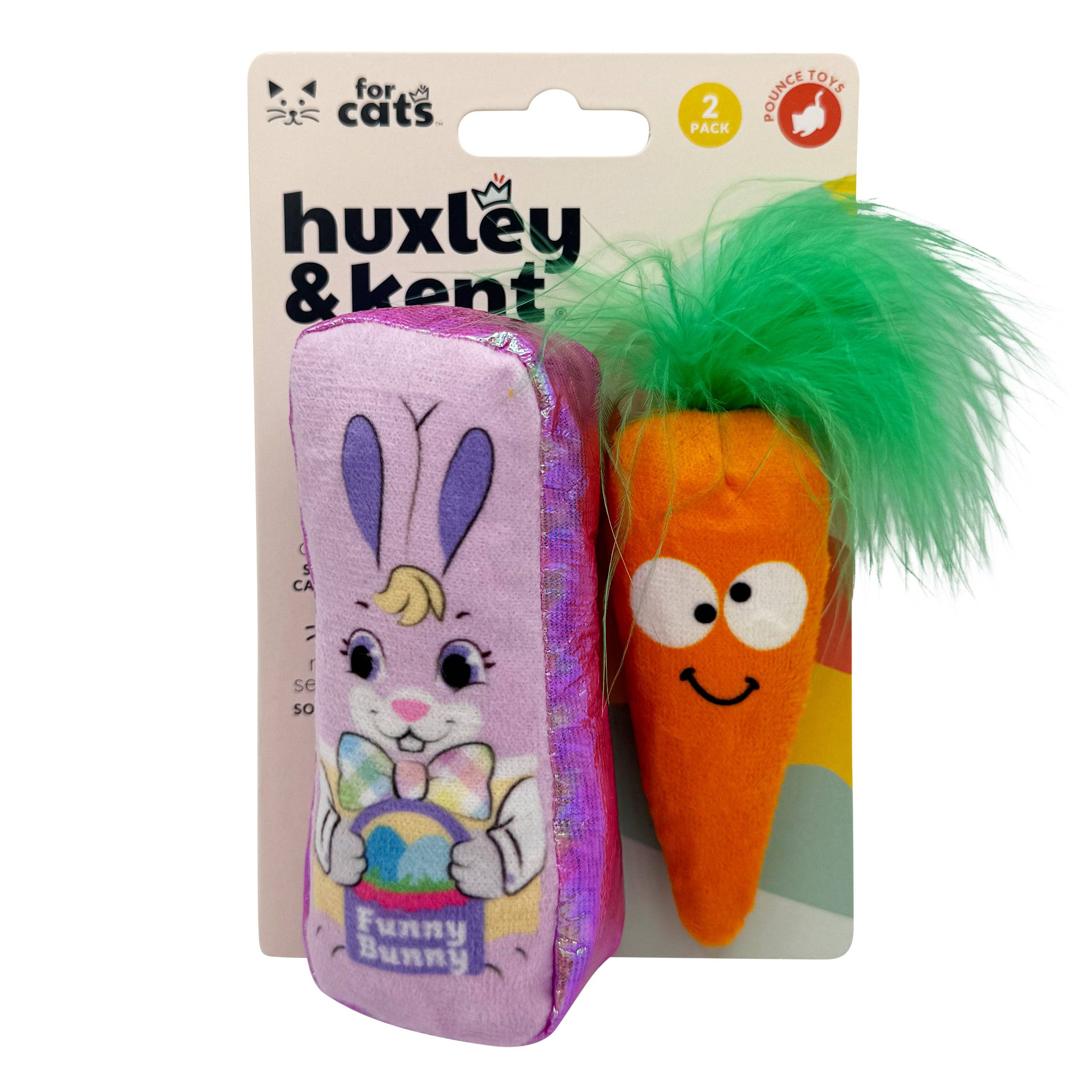 Huxley & Kent Hoppy Easter 2pk Cat Toy
