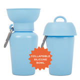 Springer Pets Dog Travel Water Bottle Flip Silicone 20oz