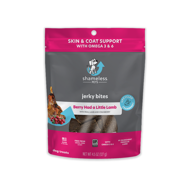 Shameless Pets Berry Had a Little Lamb Jerky Dog Treats