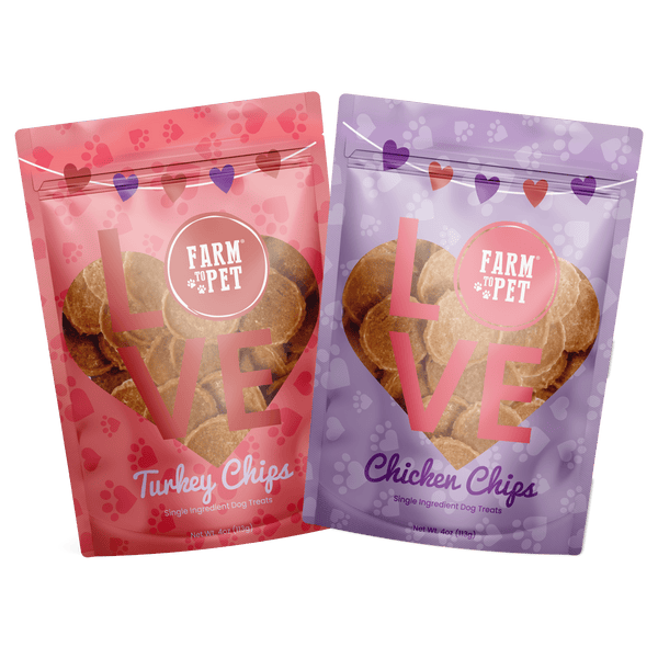 Farm to Pet Pets Love Chips 4oz Dog Treats