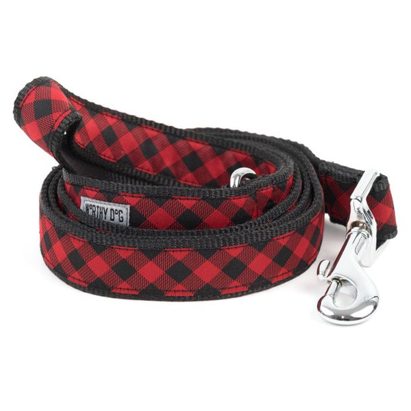 The Worthy Dog Bias Buffalo Plaid Collection Lead