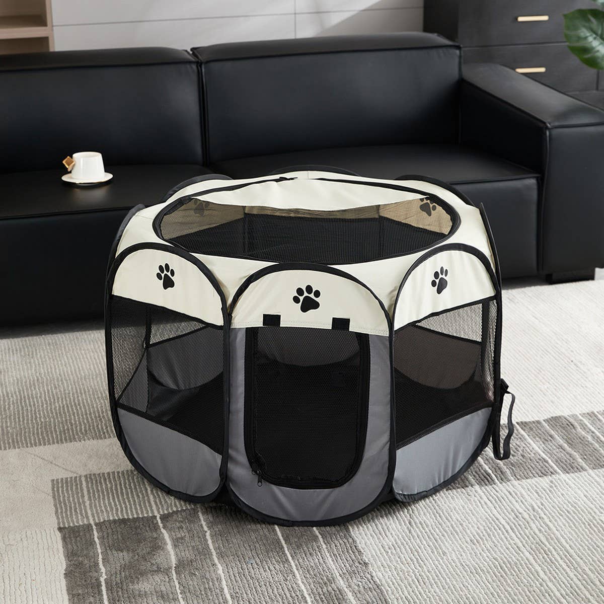 PAWPAW Foldable Waterproof Pet Playpen