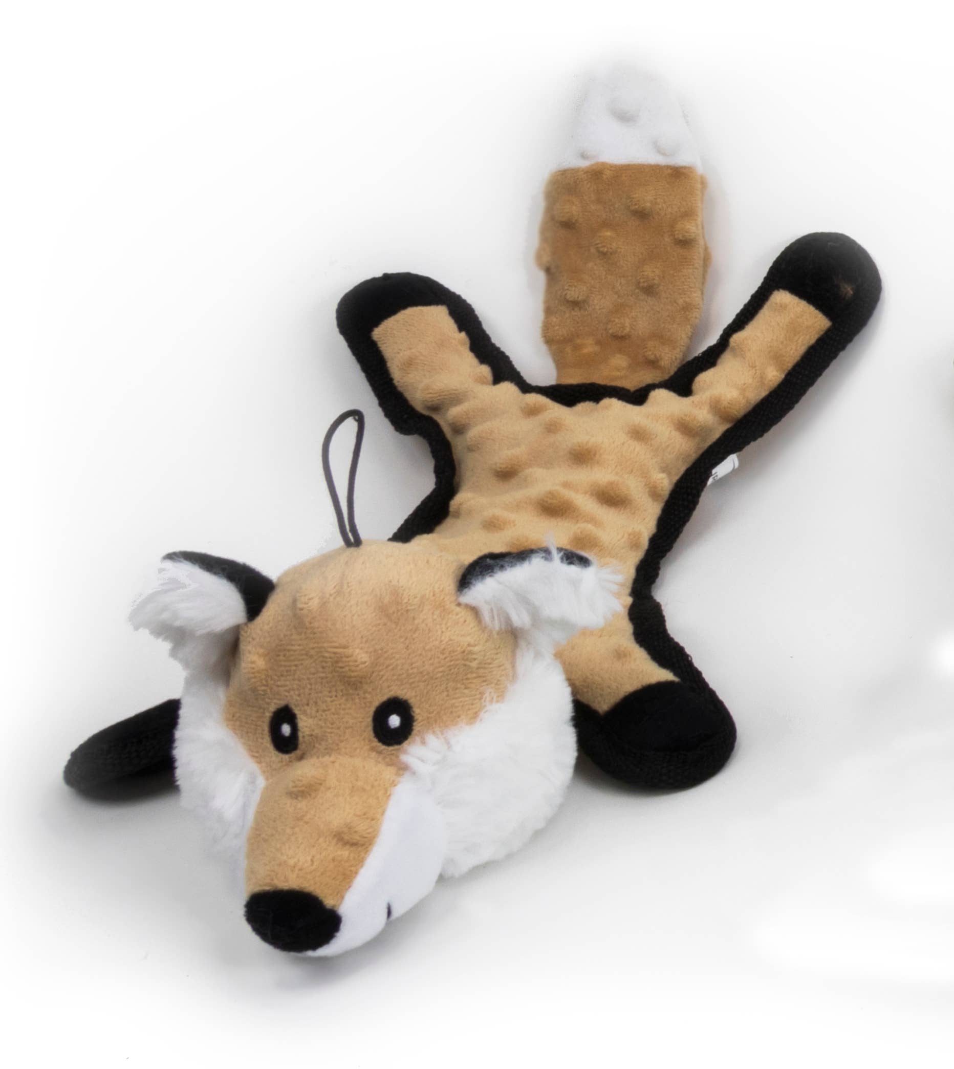 STEELDOG USA Flat Bumpy Fox Dog Toy