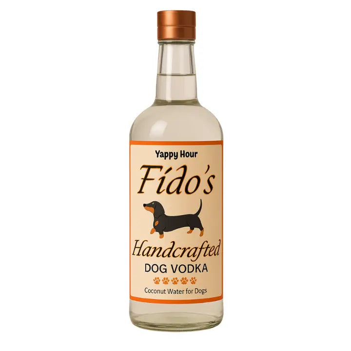 Yappy Hour Fido's Handmade Dog Vodka